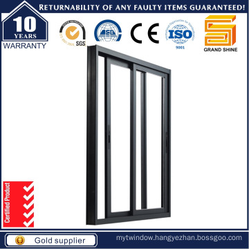 Double Glazed Aluminum Thermal Break Aluminium Sliding Window